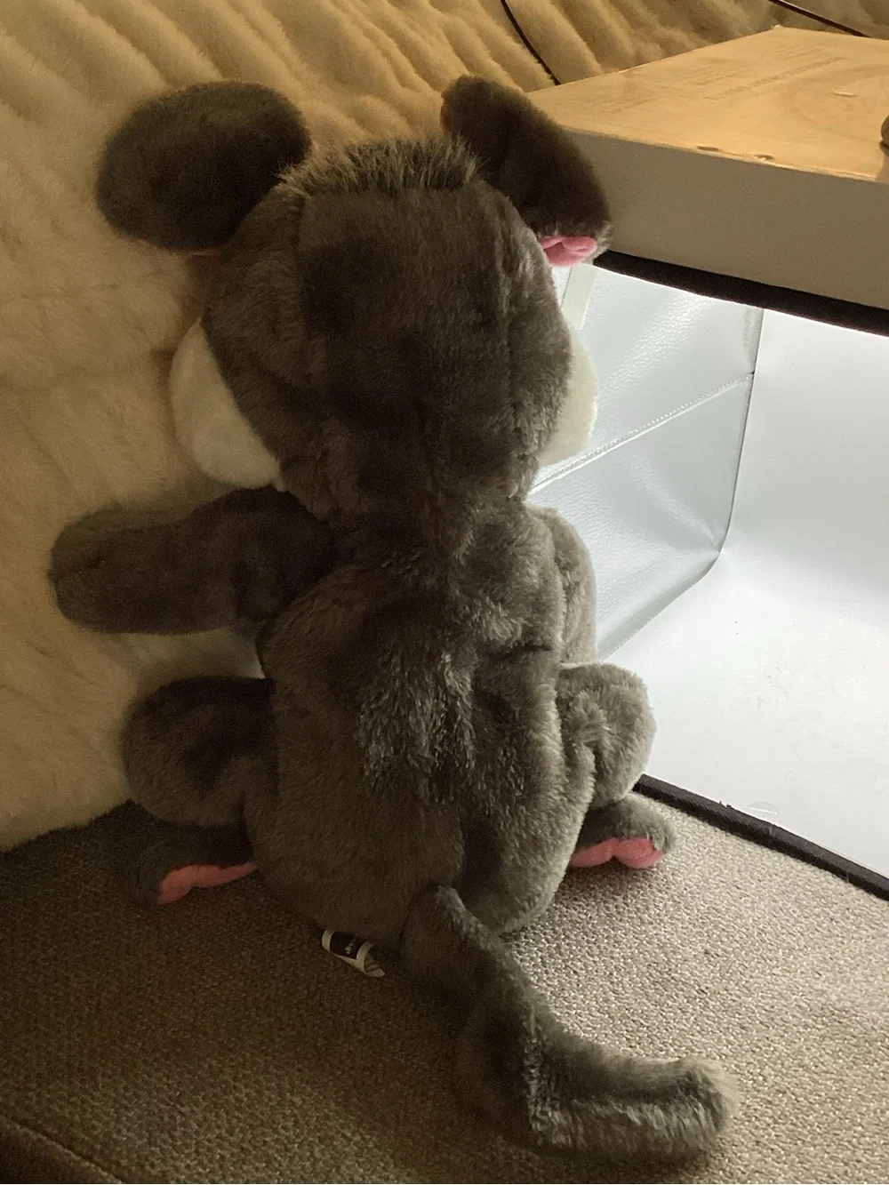 Whiskers the Mouse, a 16-inch full-body hand puppet